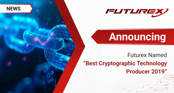 Futurex Named “Best Cryptographic Technology Producer 2019”