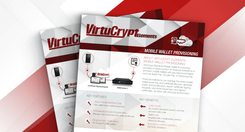 Mobile Wallet Provisioning - VirtuCrypt Elements