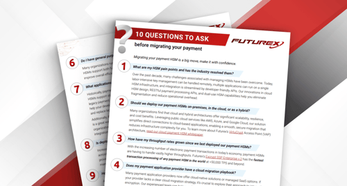 10 Questions to ask before migrating your payment HSM